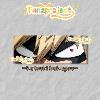 STICKER SLAP ⭐️ BAKUGOU KATSUKI- Cán Màng Bảo Vệ - Decal Dán Trang Trí Laptop Điện Thoại, Dán Xe