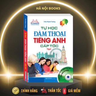 Sách - The Langmaster - Tự Học Đàm Thoại Tiếng Anh Cấp Tốc Tập 1 - Minh Thắng