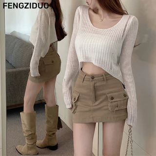 FENGZIDUO áo khoác nữ áo chống nắng  Durable Thông thường Fashion casual WMY2430TCK 13Z240329