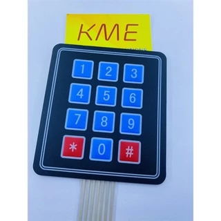 Bàn phím ma trận 3x4 keypad (Cái)