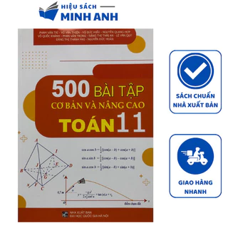 Sách - 500 bài tập cơ bản và nâng cao Toán 11