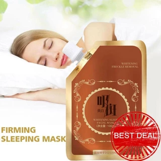 Làm trắng da Blemish Thấm hút Mặt nạ ngủ Kem dưỡng ẩm Blemish T9P4