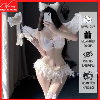 Bộ Đồ Lót Hoá Trang Thiên Thần Gợi Cảm 1814 [CWEAR.SEXY]