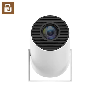 Xiaomi Youpin HY300-HD Máy chiếu di động thông minh có độ phân giải Quad-Core Android 11 Video LCD WIFI kép 720P Máy chiếu phim gia đình 4K, Máy chiếu Keystone Android Tự động lên xuống