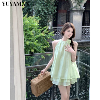 YUYAMAN Áo Sơ Mi áo sơ mi nữ áo kiểu hàn quốc chic thanh lịch trendy Phong cách WCS2430POJ 13Z240328