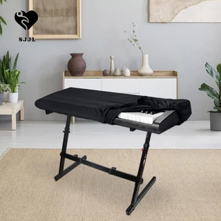 Vỏ chống bụi bàn phím đàn Piano, Vỏ bảo vệ Vỏ đàn Piano điện tử chống nước, Khóa di động có thể thu vào Dacron Piano