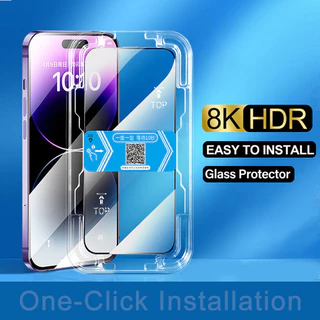 Kính cường lực trong suốt  tự dán Full Màn Cho Samsung Galaxy S24 Plus S24 Ultra S23 FE S23 S22 S21 Plus Hd Bảo Vệ Màn Hình Miếng dán màn hình