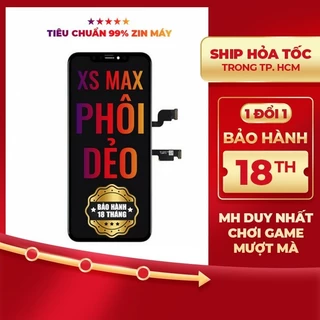 Màn hình DURA Phôi Dẻo thay lắp cho XS Max (BH 18 tháng ráp máy 1 đổi 1)