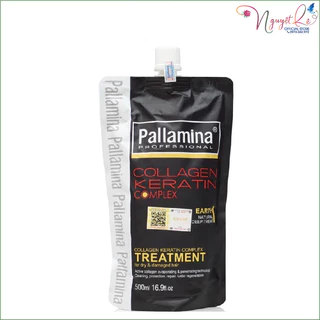 Hấp dầu ủ dưỡng tóc Pallamina Collagen Keratin Complex 500ml - chính hãng