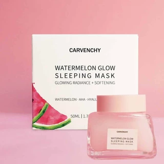 Watermelon Glow Sleeping Mask 50ml Hydrating brightening light wrinkles continue to nourish the face 50ml