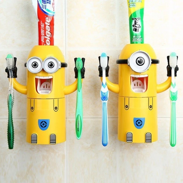 BỘ NHẢ KEM ĐÁNH RĂNG MINION