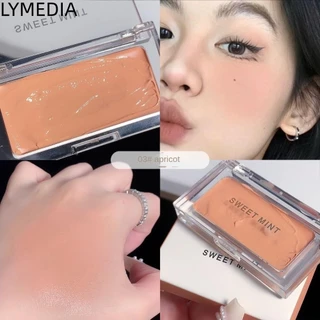 Phấn má hồng trang điểm, Phấn má hồng mờ đơn sắc, Highlighter nữ Mỹ phẩm Expansive Color Brightening Cheek Rouge