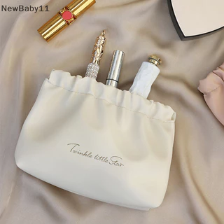 NewBaby New PU Cosmetics Storage Bag Portable Simple Mini Lip Makeup Storage Bag Woman Key Jewelry Organizer Portable Pouch VN