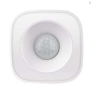 Tuya Powered ZigBee PIR Cảm biến chuyển động Máy dò hồng ngoại thụ động không dây 360° Cảm biến báo động trộm an ninh góc phát hiện Tuya / Điều khiển ứng dụng SmartLife