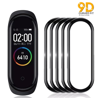 Kính Bảo Vệ Màn Hình 9D Cho Xiaomi mi Watch 7 6 5 4 Full Cover Kính Mềm Bảo Vệ Phim Cho Xiaomi Miband 7 6 5 Đồng Hồ Thông Minh