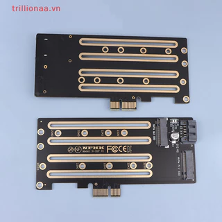 Trillionaa Thêm Thẻ NVMe M.2 SSD Sang PCIE 3.0 4.0 X1 X4, SATA M.2 SSD Sang SATA Bộ Chuyển Đổi Đa Năng Với PCIE Sang M2 / M.2 Adapter VN