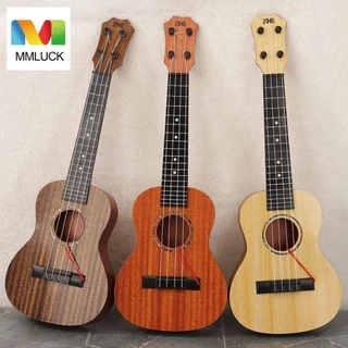 Đồ chơi nhạc cụ Ukulele MMLUCK, Núm dây có thể điều chỉnh Đồ chơi Yukrili Mô phỏng Đồ chơi đàn Ukulele, Dễ thương có thể chơi bền 4 dây Đồ chơi đàn Guitar nhỏ Đồ chơi trẻ em