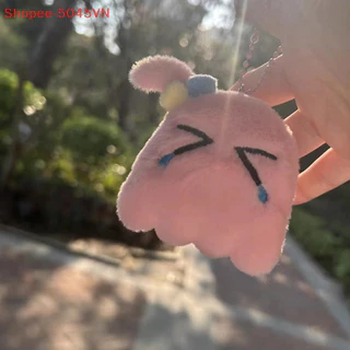 [Ses] Bocchi The Rock Anime Hàng hóa Búp bê Kawaii Goto Hitori Hình ảnh nhân vật Pink Plush Nhồi bông Mặt dây chuyền hoạt hình Trang trí Quà tặng Đồ chơi kêu (E)