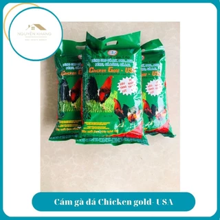 Cám gà đá cao cấp chicken gold mỹ túi 2kg, cung cấp dinh dưỡng,tăng bo cho gà