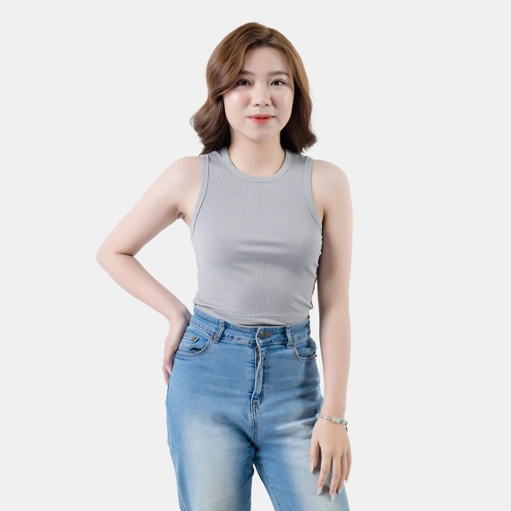 Combo 2 Áo ba lỗ nữ croptop TIDA OFFICIAL thời trang ABL03