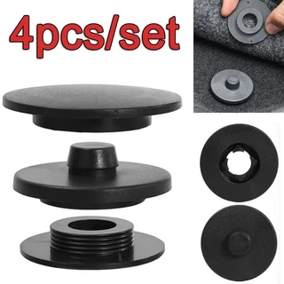 4 Cái / bộ Chống Trượt ABS Fixer Grips Thảm Lót Sàn Ô Tô / Đa Năng Hai Lớp Cố Định Kẹp Khóa Phụ Kiện Ô Tô