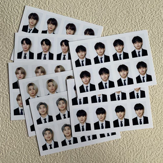 Kpop BTS ARMY THÀNH VIÊN BỘ 1 Inch Photocard ID Ảnh Nhận Dạng Thẻ Photocards Trường HD Thẻ Tập Thể