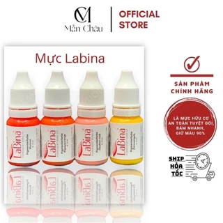 [Chính Hãng] Mực Phun Xăm Môi Thẩm Mỹ LABINA Đức Chai 10ML