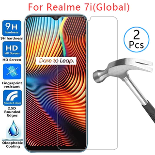 Kính cường lực cho realme 7i vỏ toàn cầu trên realme7i 7 i7 6.5 điện thoại coque túi realmi reame relme rally real me mi