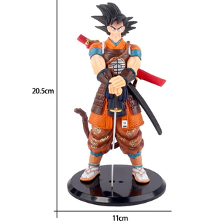 Mô hình Son Goku Phong cách Samurai LK 20.5 cm Figure Son Goku Dragon Ball Bảy Viên Ngọc Rồng full Box ToystationVN