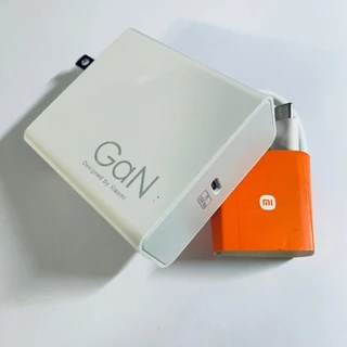 Bộ Sạc Siêu Nhanh Xiaomi GaN 120w cáp Type-C to Type-C 6A