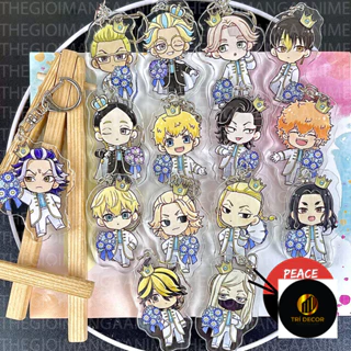 Móc khóa TOKYO REVENGERS ver HOÀNG TỬ Kịch Trường Của Takemichi in hình anime chibi Mica trong acrylic dễ thương