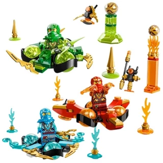 56 CÁI Lloyd 's Dragon Power Spin Khối xây dựng Tương thích với Đồ chơi giáo dục trẻ em Lego Ninjago