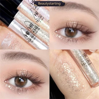 Beautystarting Pearlescent Fine Shimmering Eye Shadow Liquid Chống Thấm Nước Trang Điểm Mắt Làm Sáng Chất Lỏng Ngọc Trai Phấn Mắt Chất Lỏng B9X4