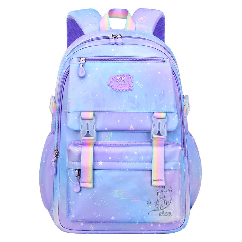 Ba Lô Học Sinh Tiểu Học Schoolbag Lớp 1-3-6 Nhẹ Ba Lô Bé Gái Phong Cách Chuyển Đổi Ba Lô Trẻ Em