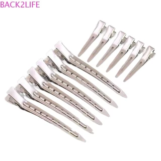 Back2life 10 Chiếc Kẹp Tóc Uốn Tóc, Trang Điểm Chuyên Nghiệp Làm Tóc Kẹp Tóc, Salon Chống Trơn Trượt Mỏ Vịt Kẹp Barrettes Mũ Nón Không Nhăn Kẹp Tóc DIY