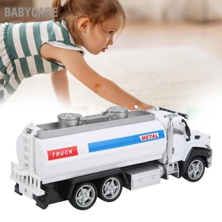 Babycare 1:42 Xe tưới nước tải chở dầu Mô hình phun PullBack Trẻ em mô đồ chơi