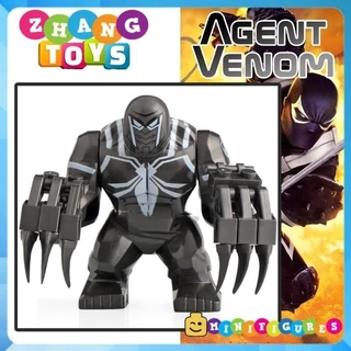 Đồ chơi Xếp hình người nhện Agent Venom Bigfigures Minifigures Xinh XH1049