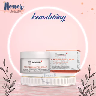 [Mã COSBAUH3 giảm 8% đơn 300K] (Hàng Cty) Kem dưỡng tái tạo, phục hồi Evenswiss Rich Regenerating Cream 50ml