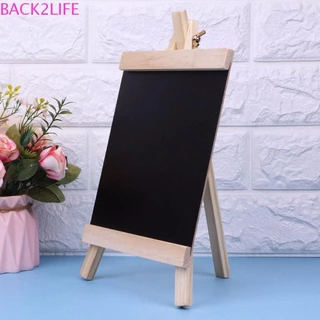 Back2life Bảng Gỗ Vẽ Bản Tin Để Bàn Tin Nhắn Phấn Đen Có Thể Gập Lại Bảng Đen