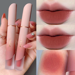 Kem Lip Glaze Lip Glaze Chống Thấm Nước Không Phai Màu Nhung Matte Son Môi