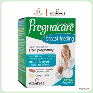 Viên uống Pregnacare Breast Feeding cho mẹ sau sinh, vitamin bổ sung cho bà bầu - Monnie Kids