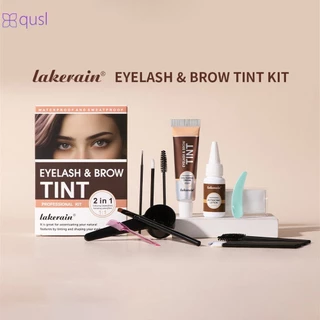 Bộ Thuốc Nhuộm Lông Mày Lakerain Bán Vĩnh Viễn Tự Nhiên Hoang Dã Eyebrow Dyetint Mi Nhuộm Lông Mày Kem Qusl