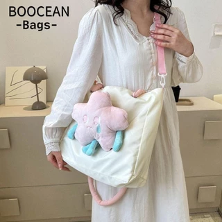 BOOCEAN tote, Túi đeo vai dung tích lớn cỡ lớn, Túi xách thông thường dành cho nữ