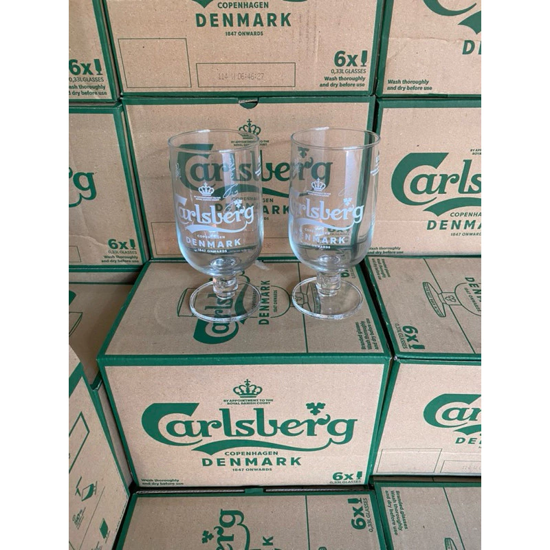 SET 6 LY BIA CARLSBERG 330ML