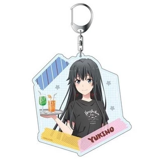 Móc khóa My Teen Romantic Comedy SNAFU. Completion Yukino Yukinoshita chibi Phụ kiện trang trí túi xách Balo