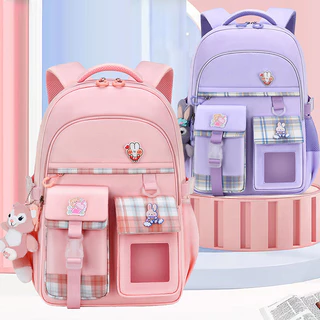 Mới Nữ Học Sinh Tiểu Học Schoolbag Lớp 1 ~ 6 Nhẹ Giảm Gánh Nặng Trẻ Em Ba Lô Dung Tích Lớn Ba Lô Bán Buôn