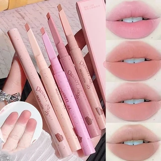 5 Màu Đường Viền 3D Môi Matte Lipliner Bút Chống Thấm Nước Lâu Dài Mịn Son Môi Bút Chì Sữa Khỏa Thân Màu Hồng Son Tint Môi Mỹ Phẩm Trang Điểm