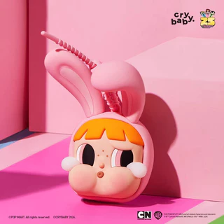 Mặt dây chuyền gương Popmart CRYBABY x Powerpuff Girls Series