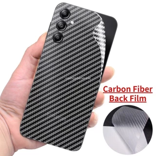 Dành Cho Samsung Galaxy A55 A35 A25 A15 A05 A05S A54 A34 A24 A14 4G 5G LTE 2024 Mặt Sau Sợi Carbon Bảo Vệ Màn Hình 1-3 Chiếc Mềm Full Cover Siêu Mỏng Trong Suốt Chống Trầy Xước