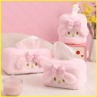 Bx Sanrio Hangyodon My Melody Hoạt Hình Sang Trọng Hộp Khăn Giấy Sáng Tạo Hộp Ngăn Kéo Xe Gắn Hộ Gia Đình Để Bàn Hộp Ngăn Kéo